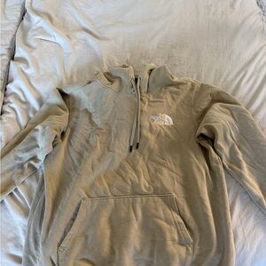 The North Face Men's Khaki Hoodie Sweater